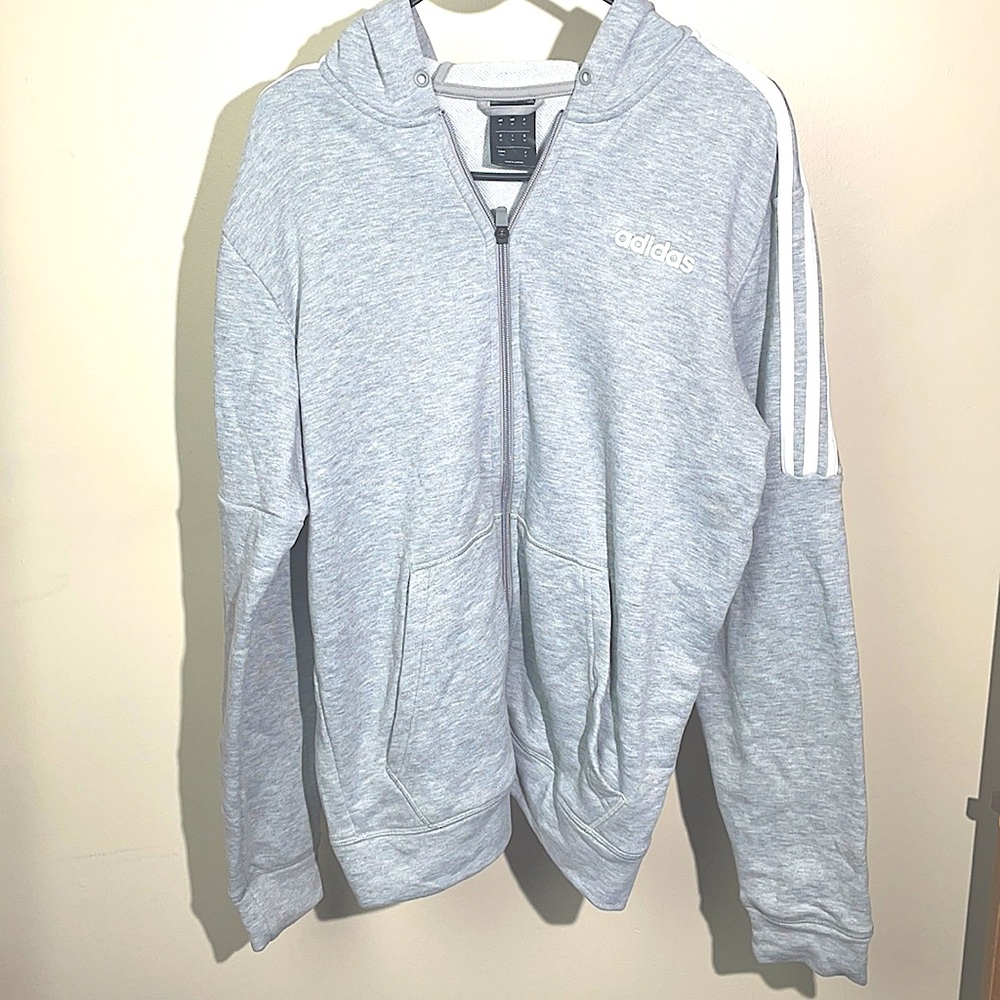 Adidas hoodie zipper